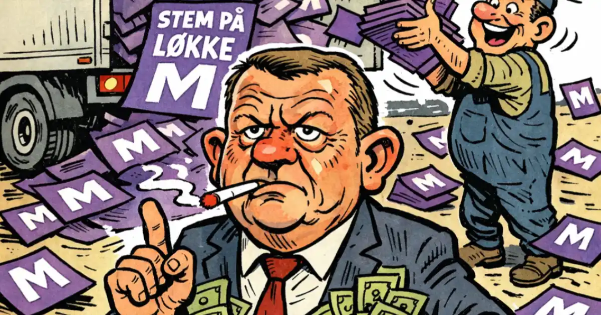 Lars Løkke melder ud Vent med at udskrive valg - satire - 1200x630
