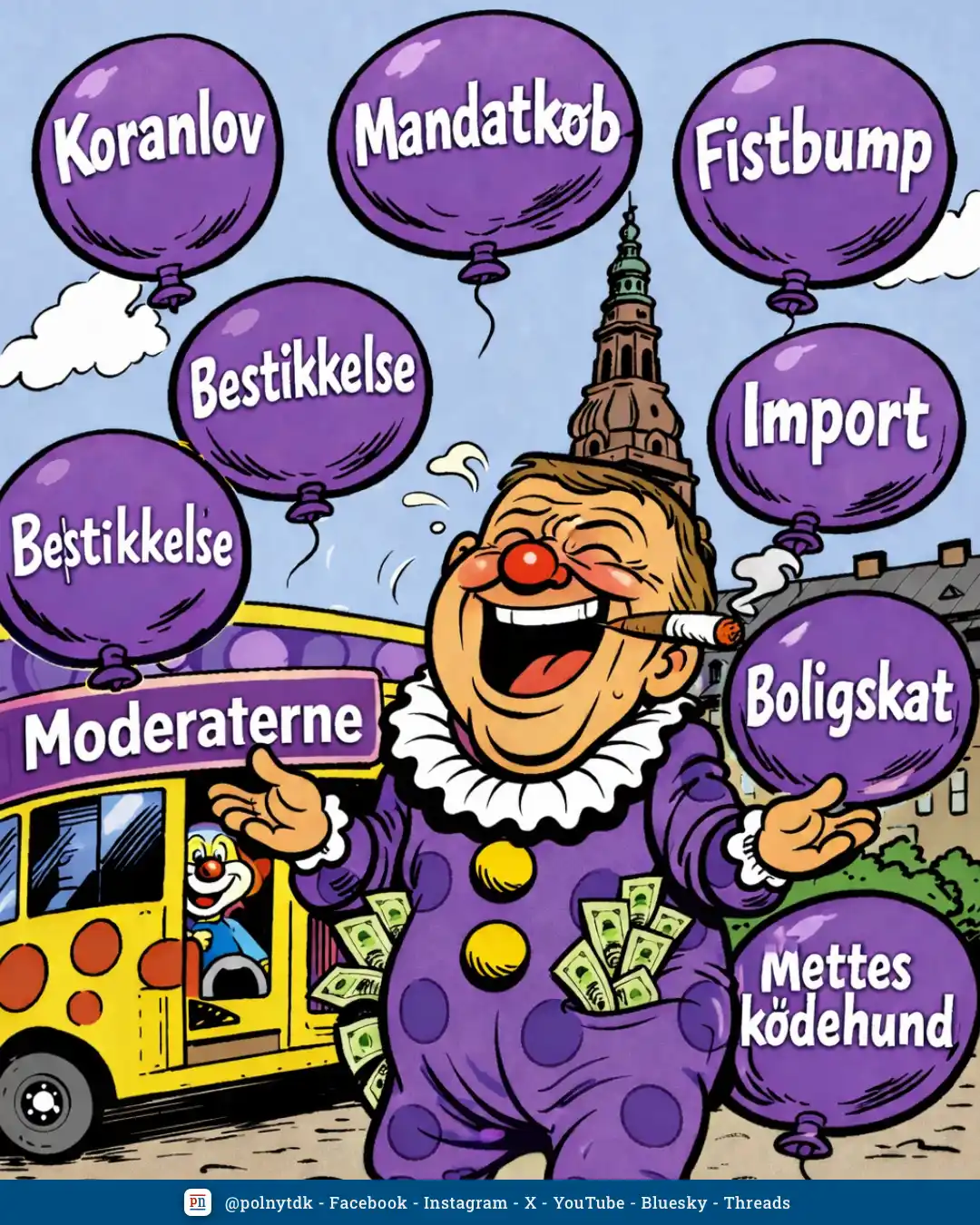 Lars Løkke - meningsmåling - moderaterne - folketingsvalg