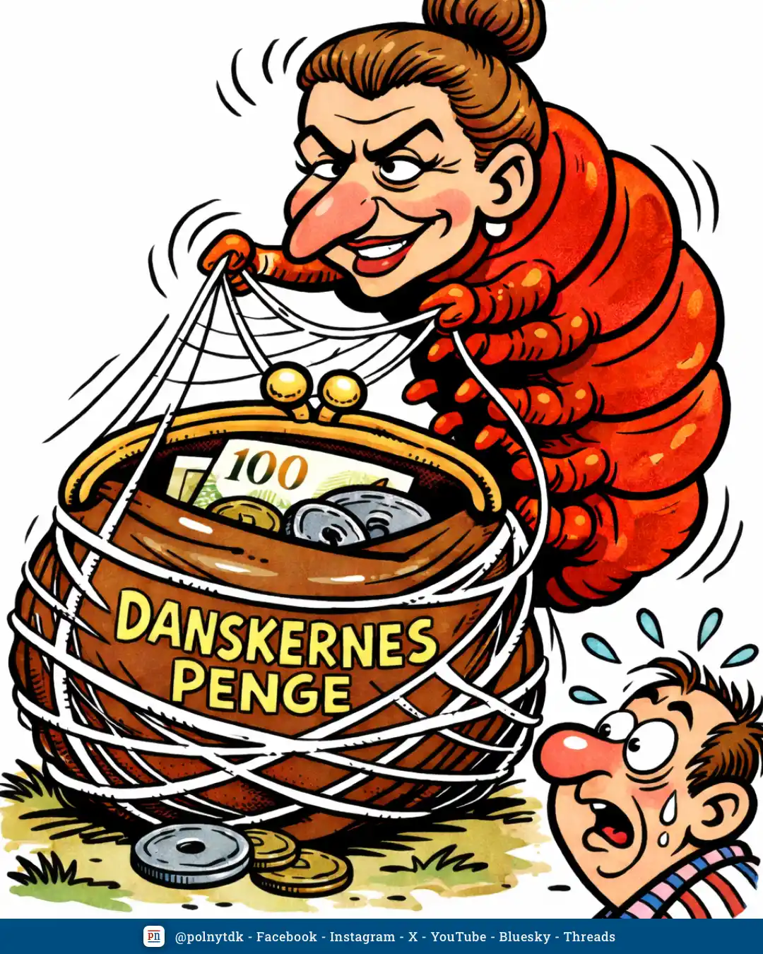 Larven fra helvede koster kassen - Mette Frederiksen