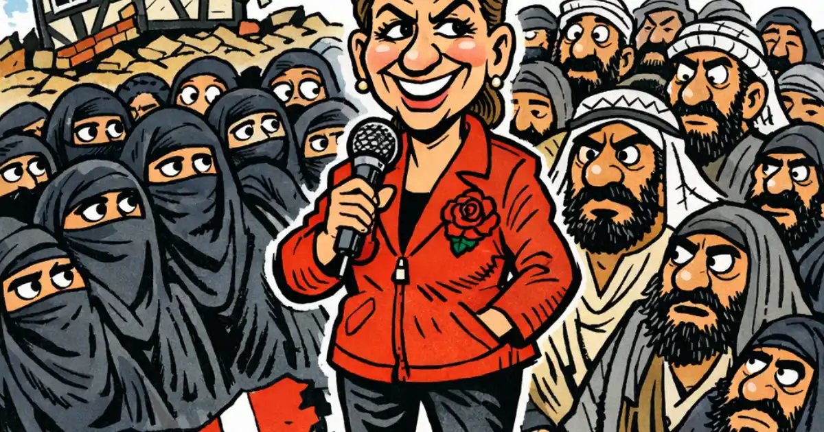 Mette Frederiksens masseimport af islam - Dansk Folkeparti - migrantpolitik - polnyt - folketingsvalg 2026 - satire - #StemForDanmark - 1200x630