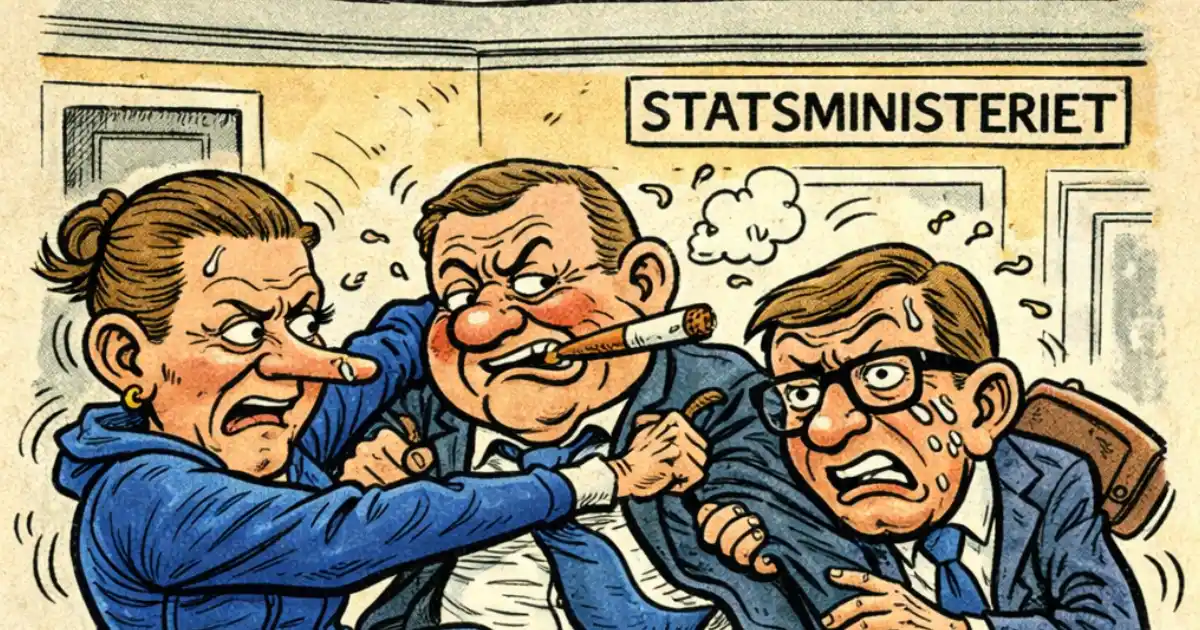 Regeringen har et fantastisk samarbejde - Mette Frederiksen - Lars Løkke - Troels Lund Poulsen - 1200x630