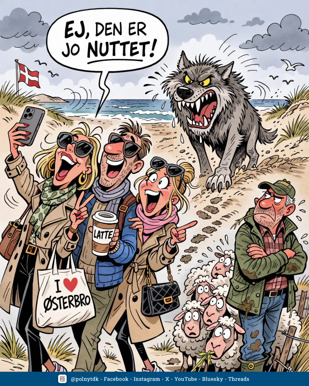 Styrelse får tilladelse til at skyde ulve ved Blåvand