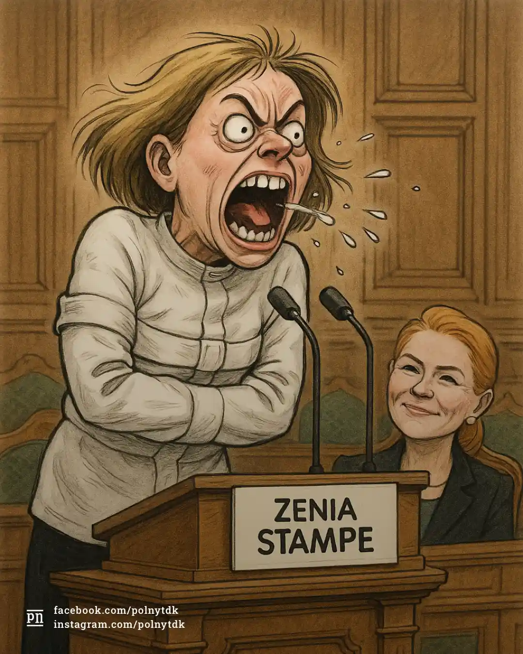 Zenia Stampe - Inger Støjberg - Støjberggård - Kærshovedgård